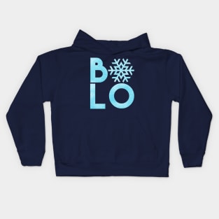 B-Lo Buffalo Snow Flake Kids Hoodie